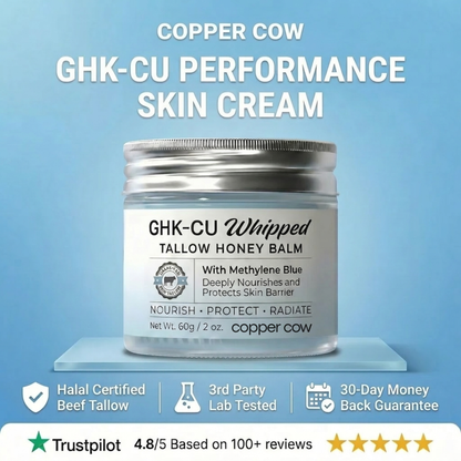 Copper Cow® GHK-CU Tallow Balm