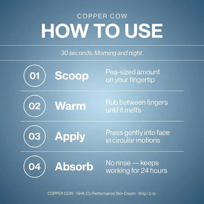 Copper Cow® GHK-CU Tallow Balm